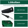 Fer à souder sans fil pour batterie Bosch Home and Garden 18 V PBA 60 W - Température réglable de 180 à 480 °C - Avec ports de c