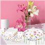 61 pièces avec assiettes
