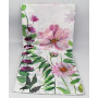 Vaisselle de fête à fleurs de printemps, 61 pièces avec assiettes, tasses, serviettes et nappes pour fête d'anniversaire pour 20
