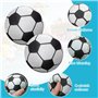 Udbrud Balle Rebondissante d'eau, 2 Pcs Water Bouncing Ball, Balles à Eau Réutilisables Balles à Eau en Lycra Ballon Plage Rebon