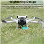 Craznick Train d'atterrissage pour DJI Mini 4 Pro Extension de jambe pliable à dégagement rapide pour DJI Mini 4 Pro Fly More Co