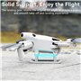 Craznick Train d'atterrissage pour DJI Mini 4 Pro Extension de jambe pliable à dégagement rapide pour DJI Mini 4 Pro Fly More Co