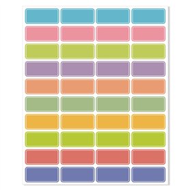 400 Pièces D'étiquettes De Codage Couleur Etiquettes Rectangulaires Autocollantes Petites Étiquettes De Déménagement Badges (10