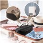 Udbrud Trousse de Maquillage, Grande Capacité Sac à Cosmétiques Sac de Maquillage de Voyage Imperméable PU Trousse Maquillage po