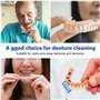mizikuu boite appareil dentaire, 6 Pièces Étui de retenue orthodontique mince avec Portable Boîte de rangement pour prothèses de