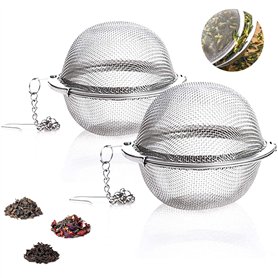 Lot de 2 Infuseurs à Thé en Acier Inoxydable 5cm