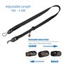 TAIHE Sangle de fixation rapide universelle pour appareil photo reflex numérique compact, Noir , 10*6*2cm
