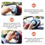 2 Pièces Rotatif Miroir d'Angle Mort pour Rétroviseur Voiture - Réglable Blind Spot Mirror