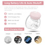 Tire Lait Électrique: Tire-lait Électrique Mains Libres - Tire Lait Electrique Portable avec 3 Modes - 9 Niveaux d'aspiration et