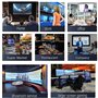 Video Wall Controller, HDMI & DVI 4k Input Makes 4 TV Screens Into 1 Wall Display, 180° Rotate, Extra Audio, IR Remote &RS232+Bo
