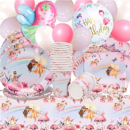 Doyomtoy Fée Ensemble Vaisselle Fête