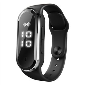 Feloyal Bracelet Antistatique Anti-Moustique Ultrasonique USB Rechargeable Multifonctionnel Montre Montre Anti Statique ESD Poig