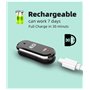 Feloyal Bracelet Antistatique Anti-Moustique Ultrasonique USB Rechargeable Multifonctionnel Montre Montre Anti Statique ESD Poig