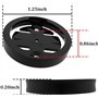 Adaptateur universel pour ordinateur de vélo : support de remplacement pour support de potence compatible pour une fixation sûre