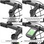 Adaptateur universel pour ordinateur de vélo : support de remplacement pour support de potence compatible pour une fixation sûre
