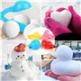 Pince à Boule de Neige, Jouets de Jeu de Neige d'hiver 4 pièces, Clip Boule de Neige, Fabricant de Boules de Neige en Plastique,
