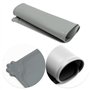 Tapis de gamelle pour chien et chat, en silicone imperméable et antidérapant, pour gamelle d'eau, tapis d'alimentation 47 x 30 c