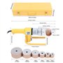 Poste à souder 20-63 mm Tube Fusion - Outil de chauffage électrique avec affichage numérique pour souder des tuyaux PPR/PE/PP de
