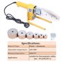 Poste à souder 20-63 mm Tube Fusion - Outil de chauffage électrique avec affichage numérique pour souder des tuyaux PPR/PE/PP de