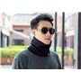 E-Soul Tuyau de cou d'hiver pour homme - Cache-cou pour homme - Écharpe en polaire - Masque de guêtres - Coupe-vent, Protège Cou