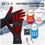 Gants Chauffants Électriques Rechargeables