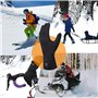 WEIVIOQ 4 Paires Doublures de Gants Chauffants pour Hommes et Femmes, Gants Chauffants Électriques Rechargeables, Doublures Chau