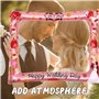 Vordpe Photo Box Accessoires de mariage, accessoires photographiques de mariage avec 23 pièces Décoration photographique gonflab