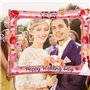 Vordpe Photo Box Accessoires de mariage, accessoires photographiques de mariage avec 23 pièces Décoration photographique gonflab