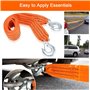 KAHEIGN Kits D'urgence 12 en 1 Pour Voiture, Voiture Dépannage Kit Inclus Signalisation Triangle, Visibilité Gilet, Remorquage C