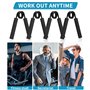 4 Pièces Hand Grip, Antidérapant Handgrip,Renforceurs de poignées pour Entraînement Musculaire et Renforcement de la Préhension