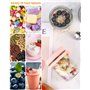 Lot de 6 Verres à Flocons d’avoine pour la Nuit, Bocaux à yaourt Overnight Oats avec Couvercle et Cuillère, Tasse à Yaourt Réuti