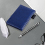 Mini Porte-Bloc-Notes en Cuir avec 50 Papiers Lignés