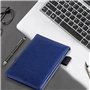 WACH AUF Mini Porte-Bloc-Notes de Poche, Mini Porte-Bloc-Notes en Cuir avec 50 Papiers Lignés, Petit Carnet de Poche avec 3 Pièc