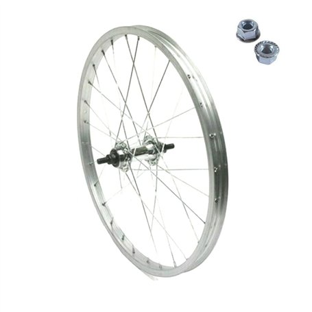 ECOVELO Ruota Completa Posteriore per Bici Da 20 Pollici Roue arrière complète pour vélo Adulte Unisexe