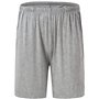 JINSHI Homme Bas de Pyjama Vêtements de Nuit Élastique Court Pantalon Shorts Modal avec Poches 3Pack-Noir/Gris/Marine X-Large
