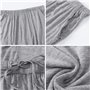 JINSHI Homme Bas de Pyjama Vêtements de Nuit Élastique Court Pantalon Shorts Modal avec Poches 3Pack-Noir/Gris/Marine X-Large