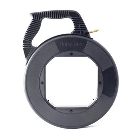 HomeBee® Aide à l'extraction de câbles 30 m pour tuyaux vides avec 5 adaptateurs – Fil de traction en PET de 4 mm – Fil de tract