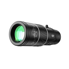 Télescope monoculaire puissant 16 x 52 à longue portée - Prisme - Monocle compact pour la chasse