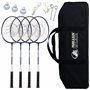 Park & Sun Sports Portable extérieur Système de Filet de Badminton avec Sac de Transport et Accessoires : Sport Series