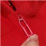 Lot de 40 Trombones Colorés 100mm Grands Clips Papier Métal Trombones Enduits pour Papiers Ecoles Fournitures de Bureau