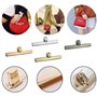 Fermoir Sac a Main Lock,4 Pièce Fermoir Cartable Verrouillage,Fermoir Sac Alliage de Zinc pour Accessoire Sac à Main DIY Craft