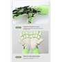PLBSE Histarstore5 Gants de gardien de but de football - Forte adhérence - Antidérapants et respirants - Pour adultes et enfants