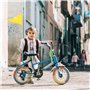 BEIMEIII Fanion de sécurité - 180 cm - Avec tige réfléchissante - Jaune fluo - Réglable - Pour vélo d'enfant - Jaune fluo