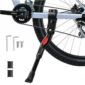 Oderra Vélo Alliage D'aluminium Réglables La Bequille de VTT Est Munie de Pieds in Caoutchouc Antidérapants