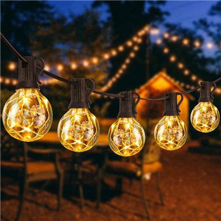 AETKFO Guirlande Lumineuse Extérieure
