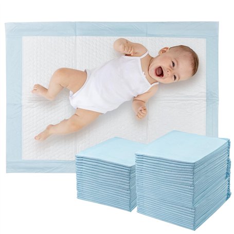 Fsaklaskdy Lot de 50 Alese Jetable Bebe