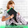Jomdjmskes 2 Pièces Tablette Dessin Enfant, 10 Pouces Tablette d'Écriture Colorée, Tablettes Graphiques avec Fonction de Verroui