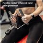 Mokeum Poignées de sport avec boîte de rangement - Antidérapantes - Protection de la paume - Pour entraînement et exercice de gy
