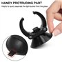 DONGKER 10 PCS Ventouses Chauffantes pour Aquarium, Lampe de Plongée Ventouse Gel de Silice Ventouse avec Clips pour Fish Tank