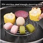 KAIAIWLUO Cuisson À La Vapeur Rack,Grille De Cuisson Ronde à Vapeur en Acier Inoxydable Grilles De Refroidissement pour La Cuiss